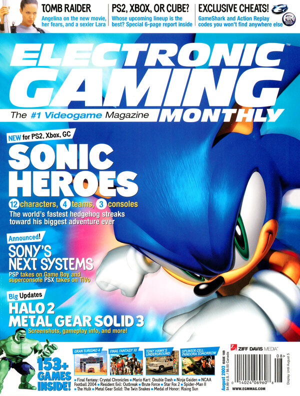 Electronic Gaming Monthly Issue 169 (August 2003) cover